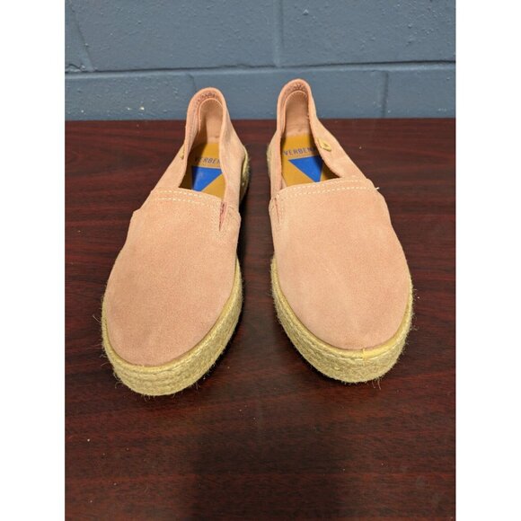 Verbenas Women’s Sz EU 38 Rose Pink Suede Espadrilles Flats Shoes Spain Rope EUC - Picture 2 of 15